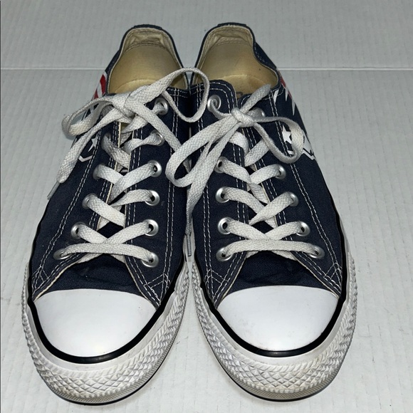 Converse x New England Patriots Sneakers - Unisex Mens 7.5 / Women’s 9.5 - Picture 3 of 10